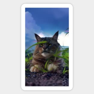 Korona the Cat Sticker